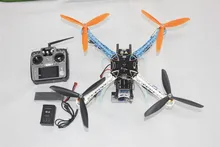 JMT DIY Drone Upgraded Full Kit S500-PCB 1045 3-Propeller 4axle Multi QuadCopter UFO RTF/ARF with 2-axle Camera Gimbal