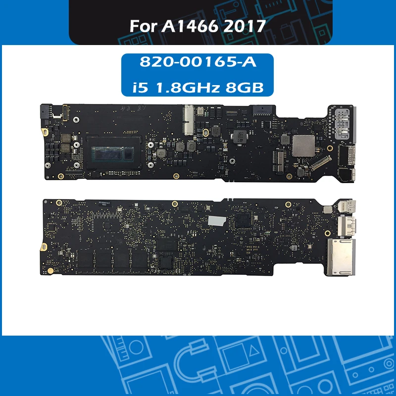 

New A1466 Logic Board 820-00165-A i5 1.8GHz 8GB for Macbook Air 13" A1466 Motherboard Replacement Mid 2017