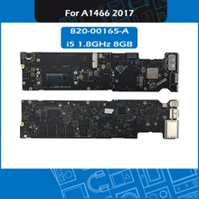 New A1466 Logic Board 820-00165-A i5 1.8GHz 8GB for Macbook Air 13″ A1466 Motherboard Replacement Mid 2017
