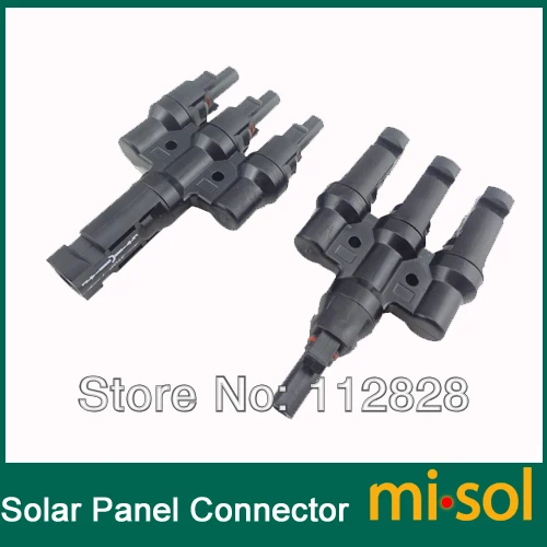 

20 pair of MC4 Parallel connector 3M1F/3F1M Solar PV Connector Parallel for 3 solar panels