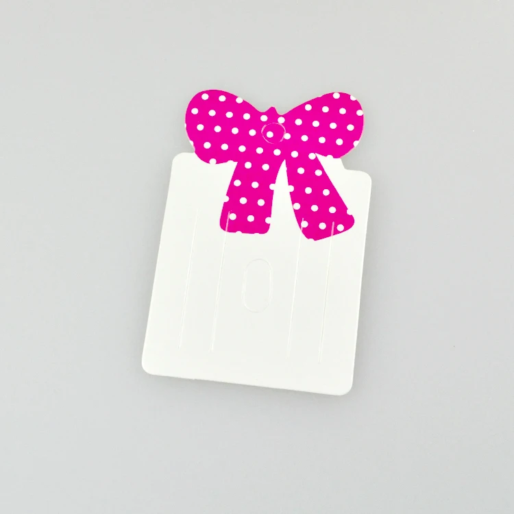 

Wholesale 200pcs/lot Supply Girl Pink Butterfly Jewelry Hair Accessories/Clips Paper Packing Disaplay Hanging Cards 5cm x 7.5cm