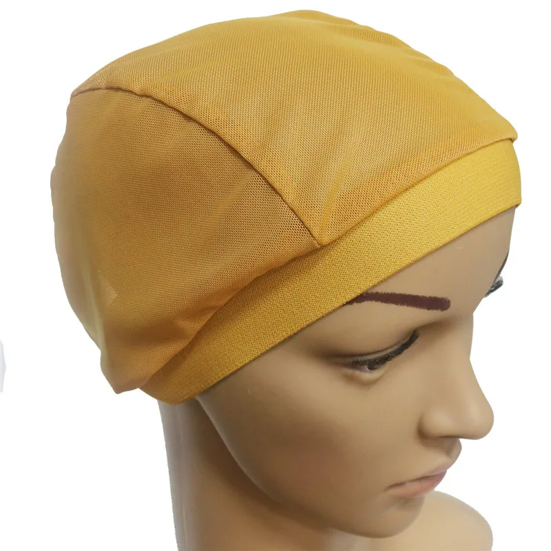 Для женщин хлопок полное покрытие внутренней шапочки под хиджаб мусульманский тюрбан Исламская под шарф кроссовер Шапки - Цвет: 5