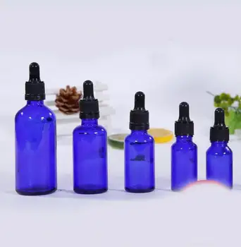 

5ml/10ml/15ml/20ml/30ml/50ml New Empty Amber Bottle Glass Essential Oil Liquid Aromatherapy+Dropper Cap Tool