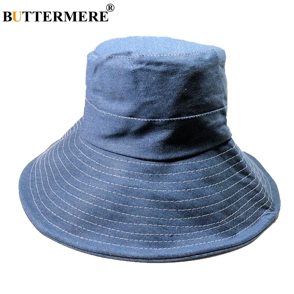 blue bucket hat womens