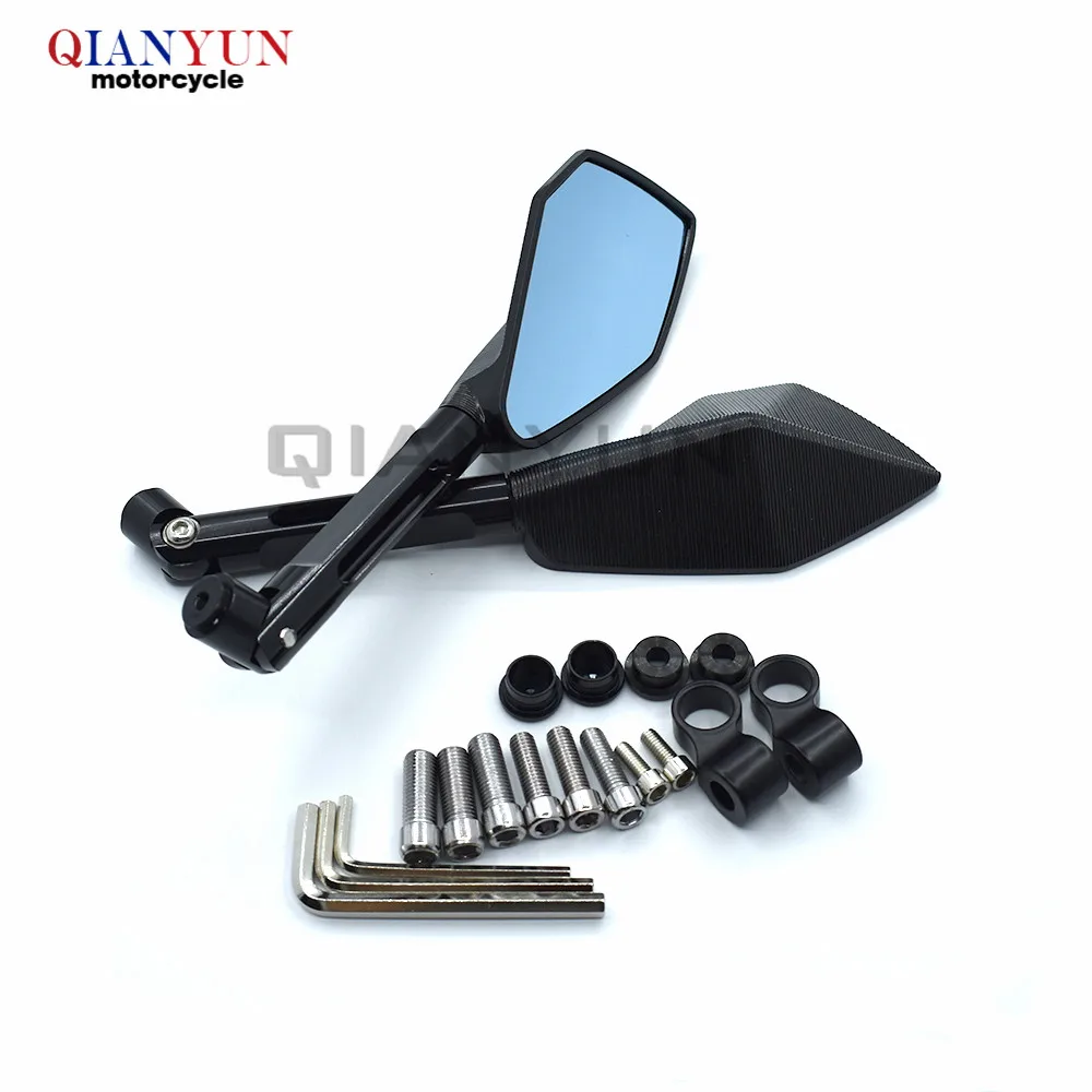 

Motorcycle rearview back side mirror 8mm 10mm with L wrench Universal For Suzuki GSXR600 750 1000 TL1000SDL650 GSR600