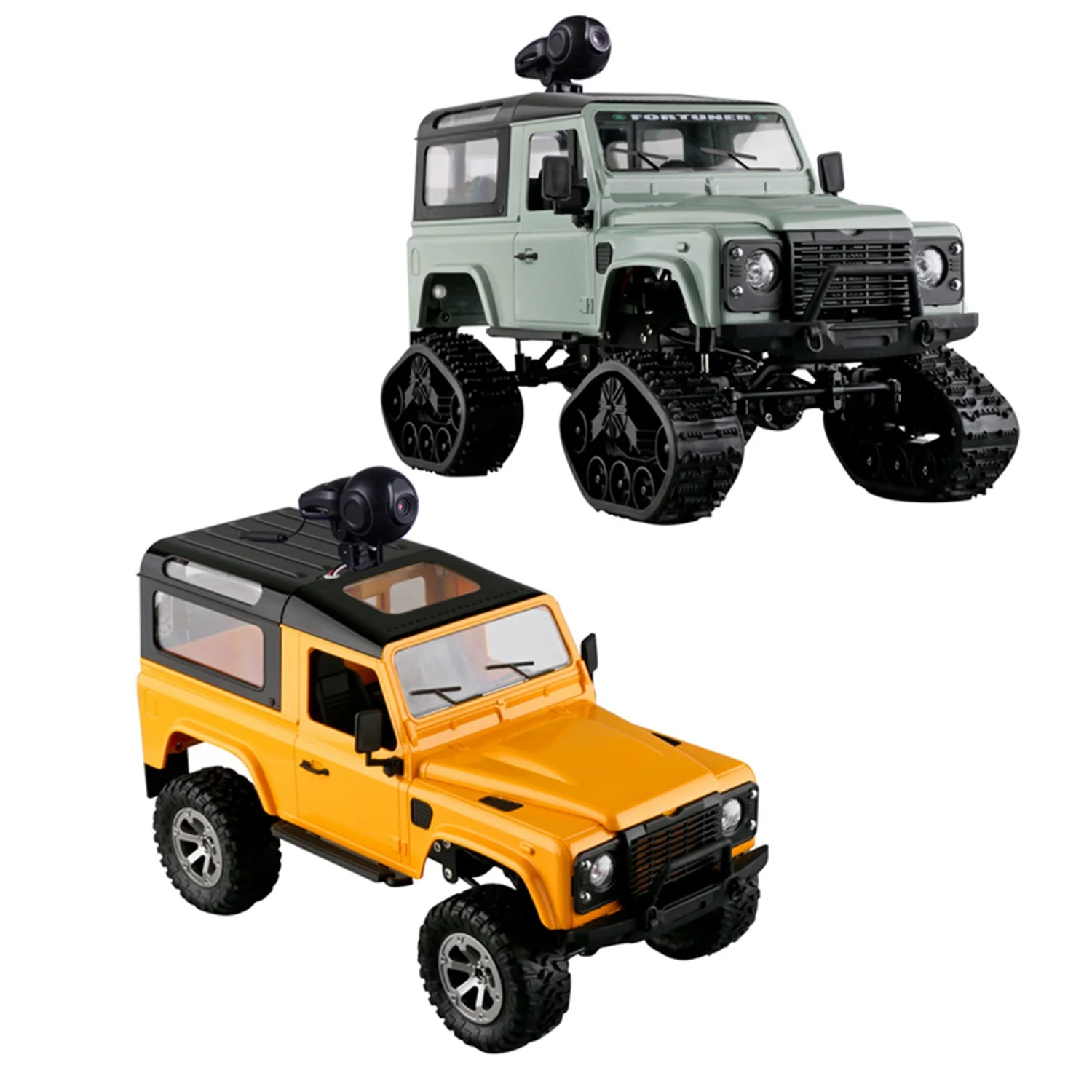 1:16 Rc 2,4 Ghz 4Wd гусеничное колесо металлическая рама Rc автомобиль Rtr игрушка