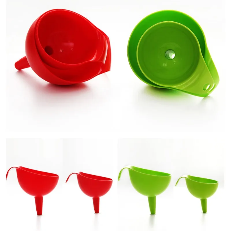 Plastic-Small-Funnel-Kitchen-Beverage-Oil-Funnels-Creative-Home-Furnishing-Household-Utility-Department-Of -Korean-KC1482