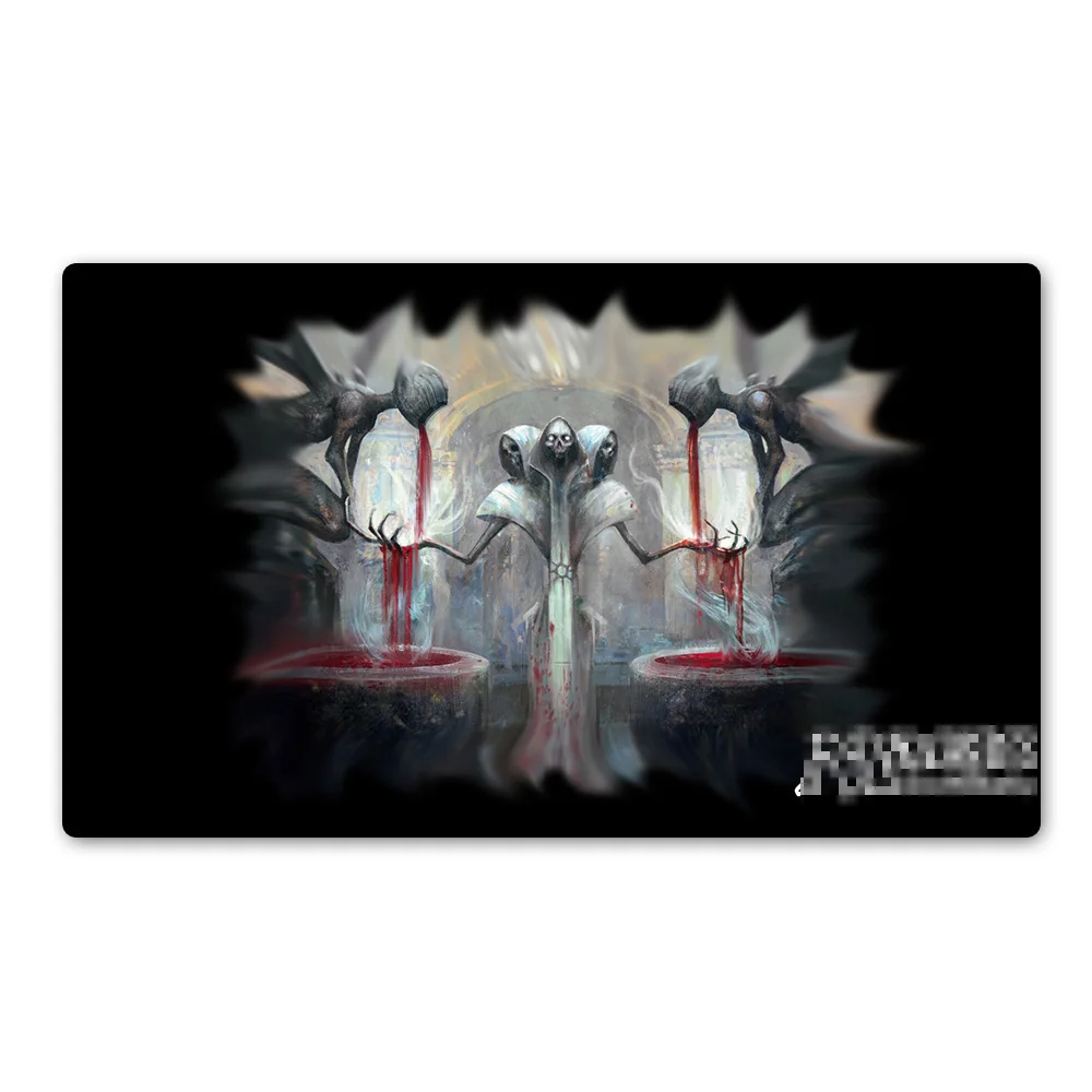 

MGT Debt To The Deathless Magic Playmat Board Games MGT Cards Custom Big Mousepad with Playmat Storage Bag