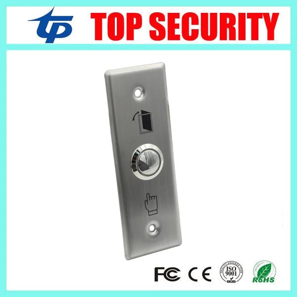115mm long type stainless steel metal exit button exit switch for access control system push door open button free shipping 115mm long type stainless steel metal exit button exit switch for access control system push door open button free shipping