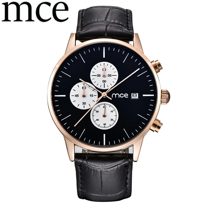 

Men's Quartz Watches Men New Fashion Casual Watch Top Brand Luxury Six needles Waterproof Chronograph Clock Relogio Masculino