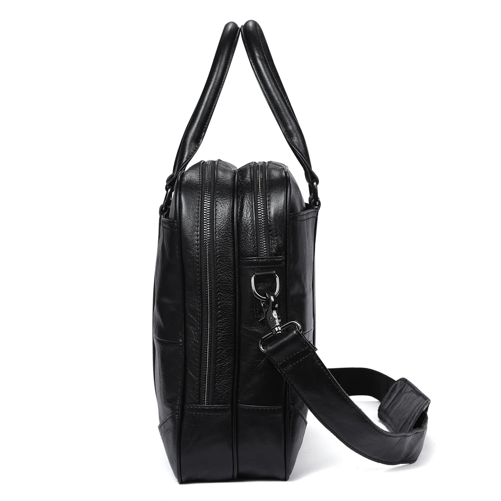 JOYIR حقيبة جلدية أصلية الأعمال الرجال حقائب الكمبيوتر المحمول حمل حقائب رسول Crossbody أكياس شنطة كتف جلد حقيبة رجالية