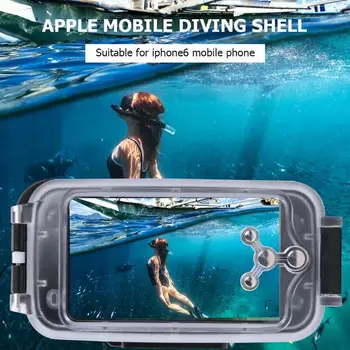 

Underwater Housing 40m/130ft Diving Surfing Swimming Case for iPhone 7/7P High quality and durable polycarbonate, ABS corrosion