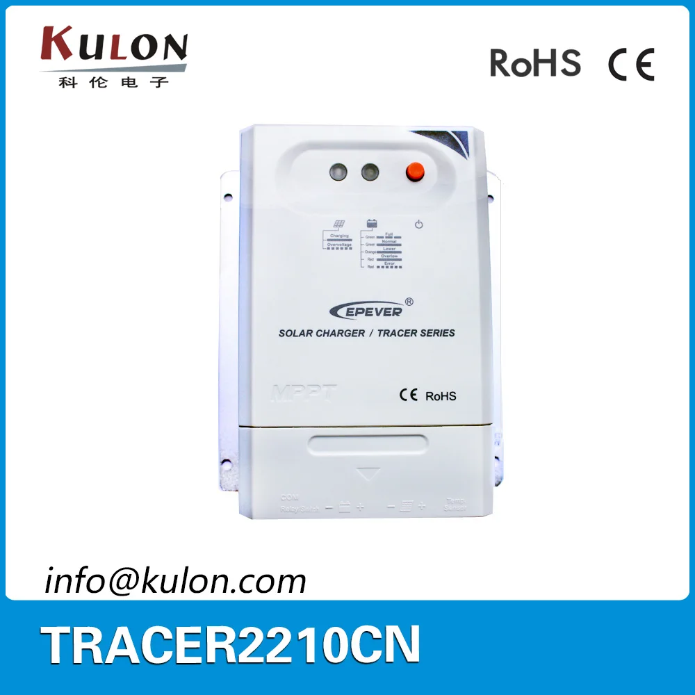 Epever Tracer3210CN 30A 12 V/24 V Автомобильная MPPT контроллер солнечного зарядного устройства