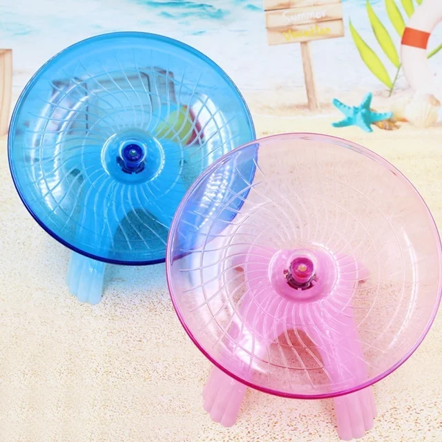 Hamster’s Disc Shaped Exercise Wheels