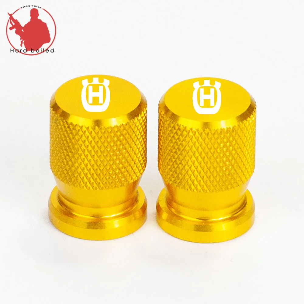 Motorcycle Accessories Wheel Tire Valve caps Airtight cover for Husqvarna (5)