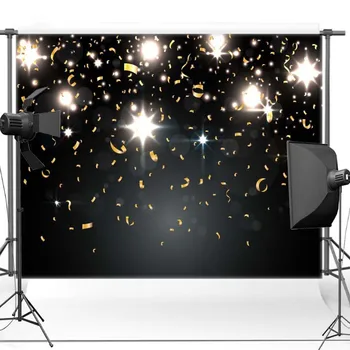 

TR Black Vinyl Shimmer Coloured Ribbon Photography Background Wedding Newborn Backdrop For Fotografica