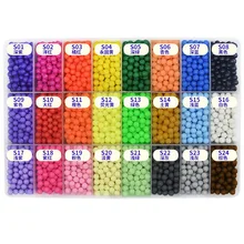 Новая водопроводная палочка DIY магические бусины шар головоломка смешанные цвета игра игрушка 3000 шт/мешок