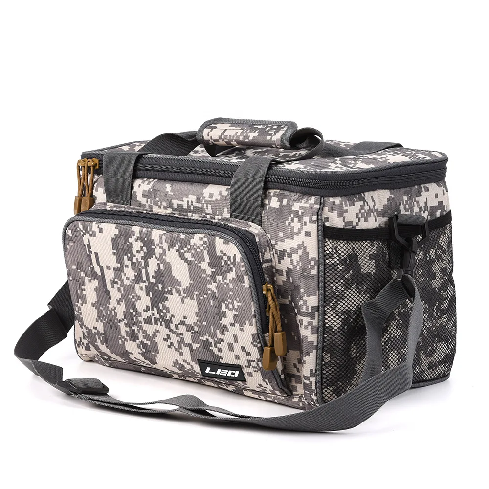 Bolsa de Pesca Pano ao ar Quadrado Lona Isca Crossbody Oxford Livre Fotografia Pesca Equipamento Frete Grátis 31 Bolsas de pesca