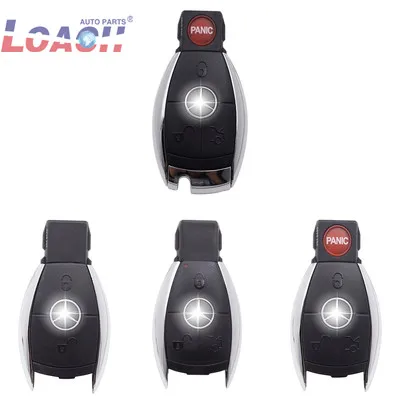 Сменный корпус для смарт ключей Mercedes Benz BGA CLS CLK CLA SLK W203 W210 W211 AMG W204 10 шт./лот 2 3 4