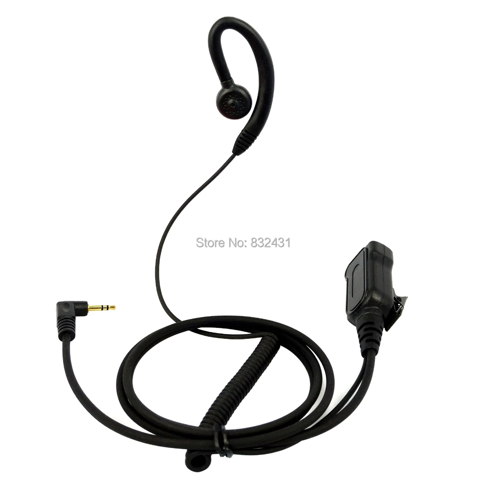 Гарнитура с микрофоном для Motorola Talkabout портативный TLKR T4 T5 T6200 T6220 рация PTT 2 5 мм 1