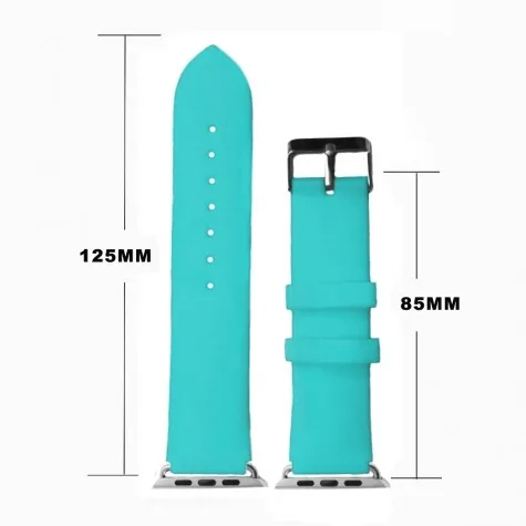 38mm Silicone Watch Band Replacement for Apple iWatch WB1105S38JB