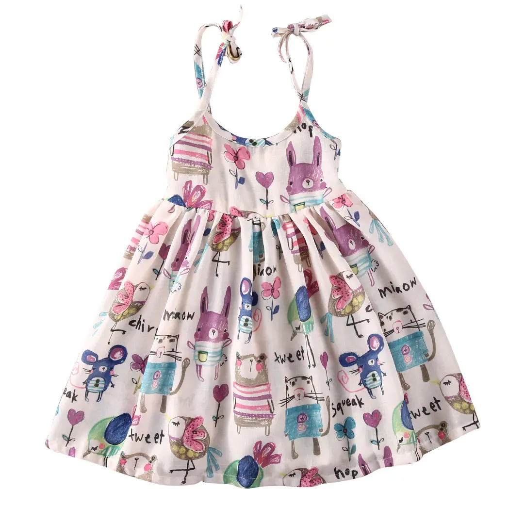 

1-6Years Brand Baby Girls Dresses Summer 2017 Kids Princess for Toddler Girl Children Birthday Party Costumes