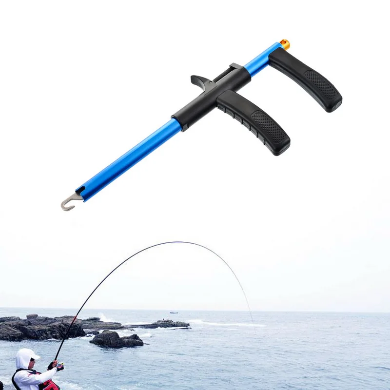 

1Pcs Gun Type Fishing Hook Detacher Removal Tool 36cm Squeeze Out Hook Remover Unhooking Device Hook Removal Aid Tool