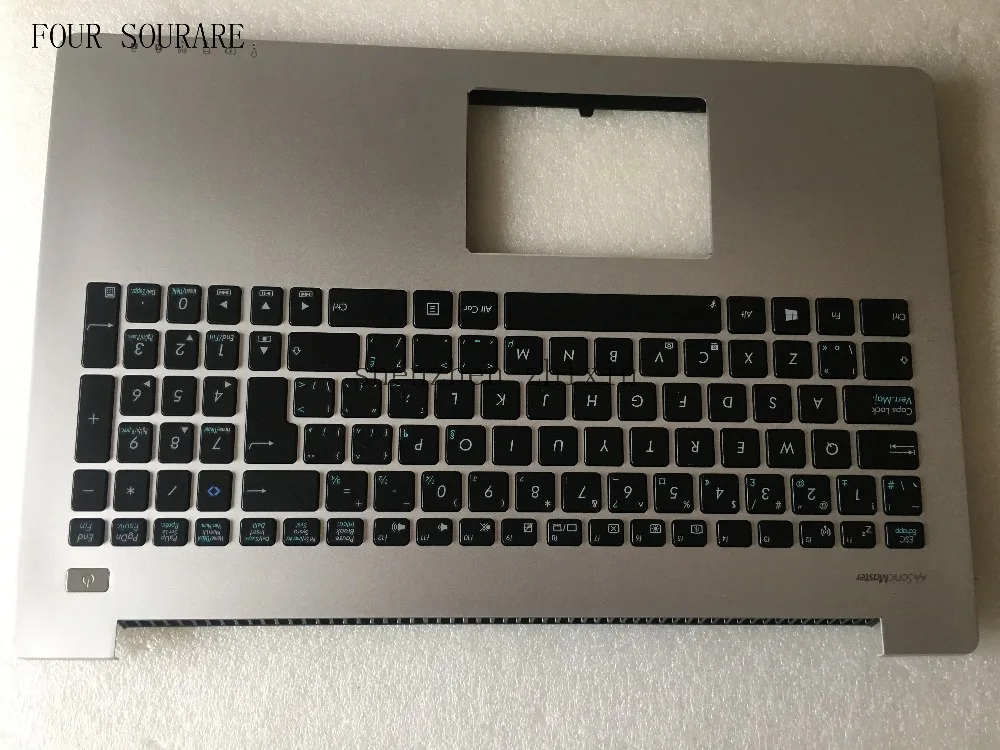 Четыре sourare для Asus S500CA S500 palmrest чехол серебристого цвета с клавиатурой