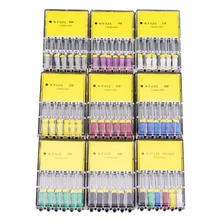 Один размер Эндодонтический корневой канал K Файлы для ручного использования стоматологические k-файл 25 мм#15-40 ручные файлы для использования Эндодонтические Инструменты инструменты для стоматолога