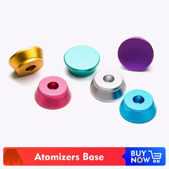 

Quartz Banger RDA Base RTA Atomizer Holder Metal Stand Deck Display for 510 Electronic Cigarettes Tanks Vape DIY Tool (3pcs/lot)