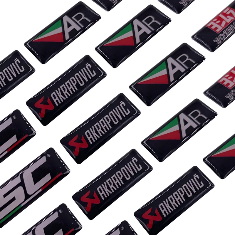 

small Exhaust pipe modification insulation board decoration sticker Akrapovic yoshimura sc ar