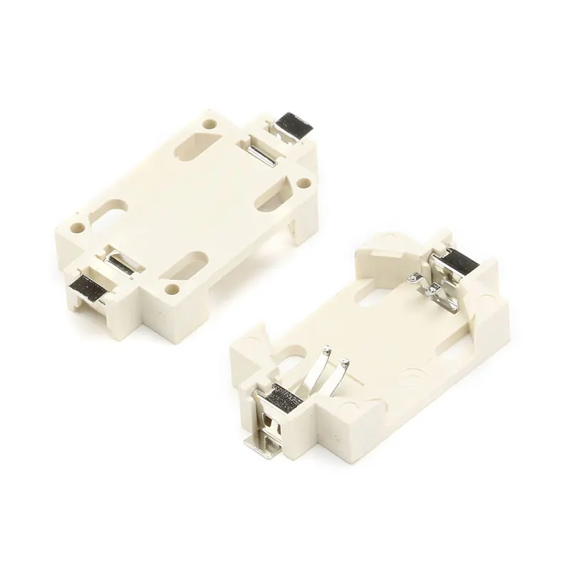 20pcs White Housing CR2032 SMD Cell Button Battery Holder Socket Case (1)