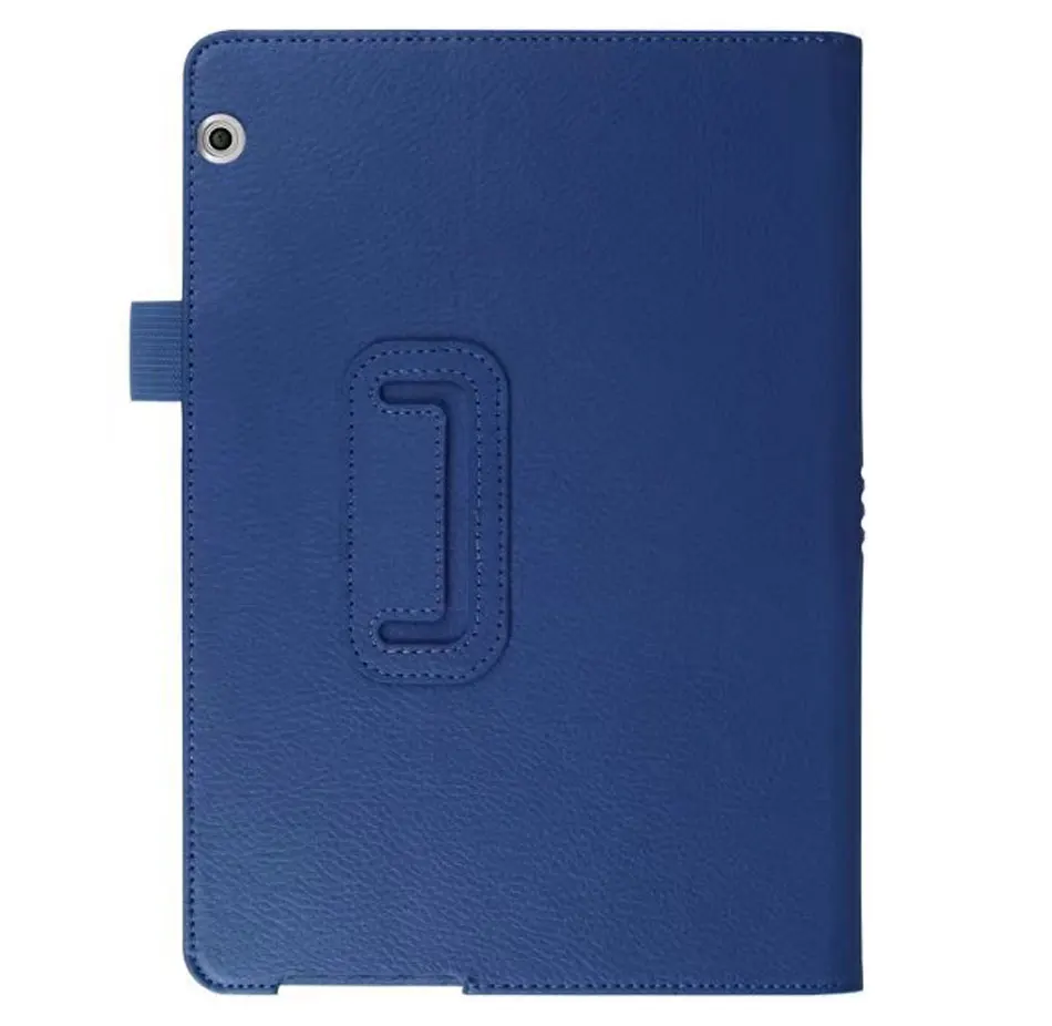 Two Fold Tablets Case For Huawei T5 Honor 5 10.1 Inch Tablet PU Smart Sleep Wake Up Cover For AGS2-W09 Huawei MediaPad T5 Cases-101