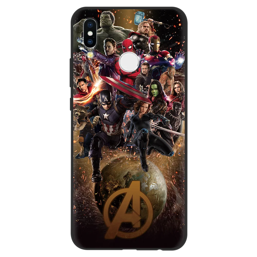 Чехол для телефона Marvel с героями Мстителей для huawei P30 P20 mate 20 30 10 Pro P8 P9 P10 Lite чехол для huawei P Smart Мягкий ТПУ