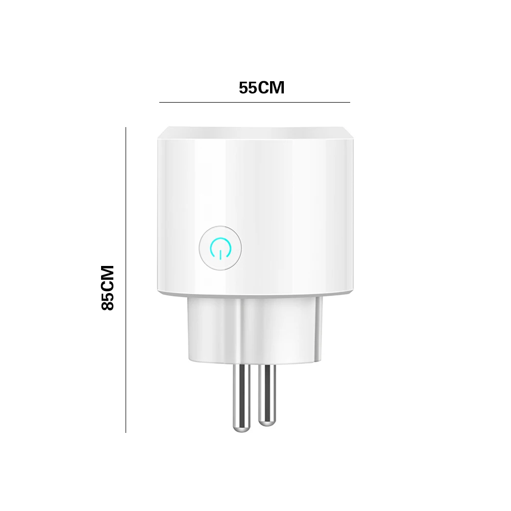 ЕС WiFi Smart Plug Smart Wi-Fi пульт дистанционного управления адаптер разъема Smart Outlet работает с Alexa Google Home IFTTT для IOS Android