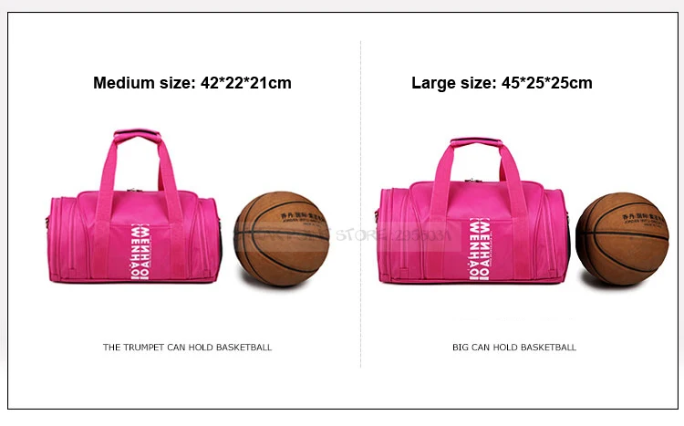 Gym Bag, Duffel Bag, Sports Gym Bag for Women and Men with Shoe Compartment