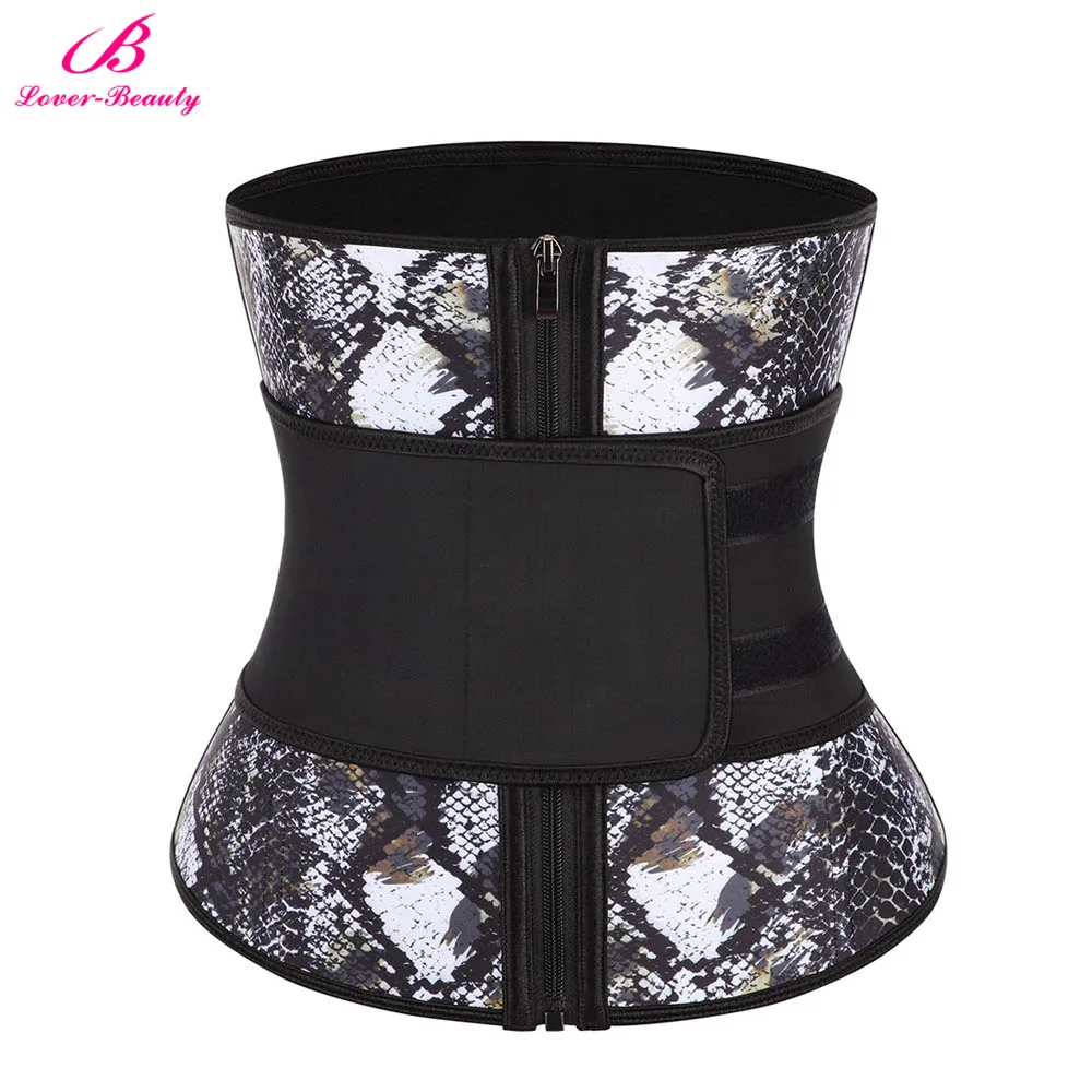 waist trainer Lover beauty, 7 стальных костей, латексный тренажер для талии, пояс для похудения, корректирующий пояс для тела, корсет под грудь, корсет, Корректирующее белье - Цвет: waist trainer