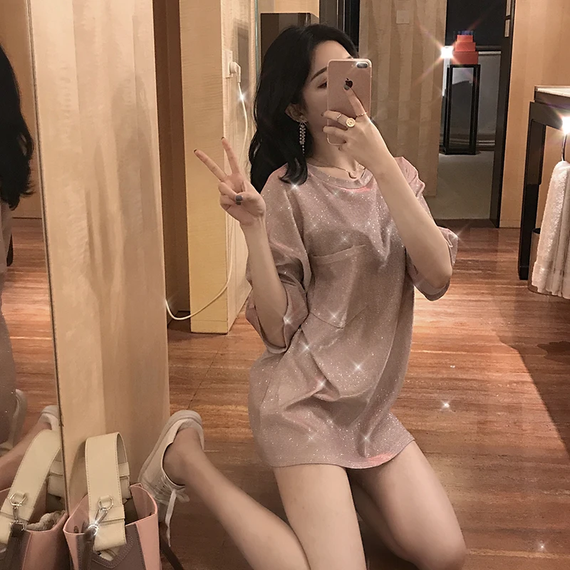 

Cheap wholesale 2019 new Spring Summer Hot selling women's fashion casual t shirt lady beautiful nice Tops MC439