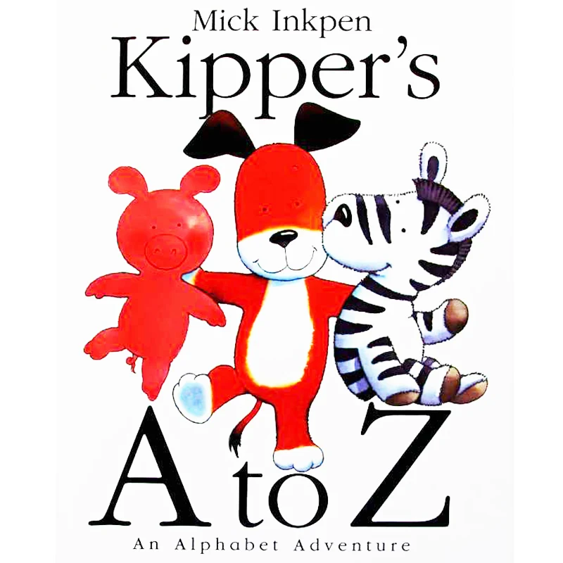 Kipper's A to Z: une aventure de l'alphabet éducatif anglais livre d'images d'apprentissage livre d'histoire pour bébé enfants cadeaux