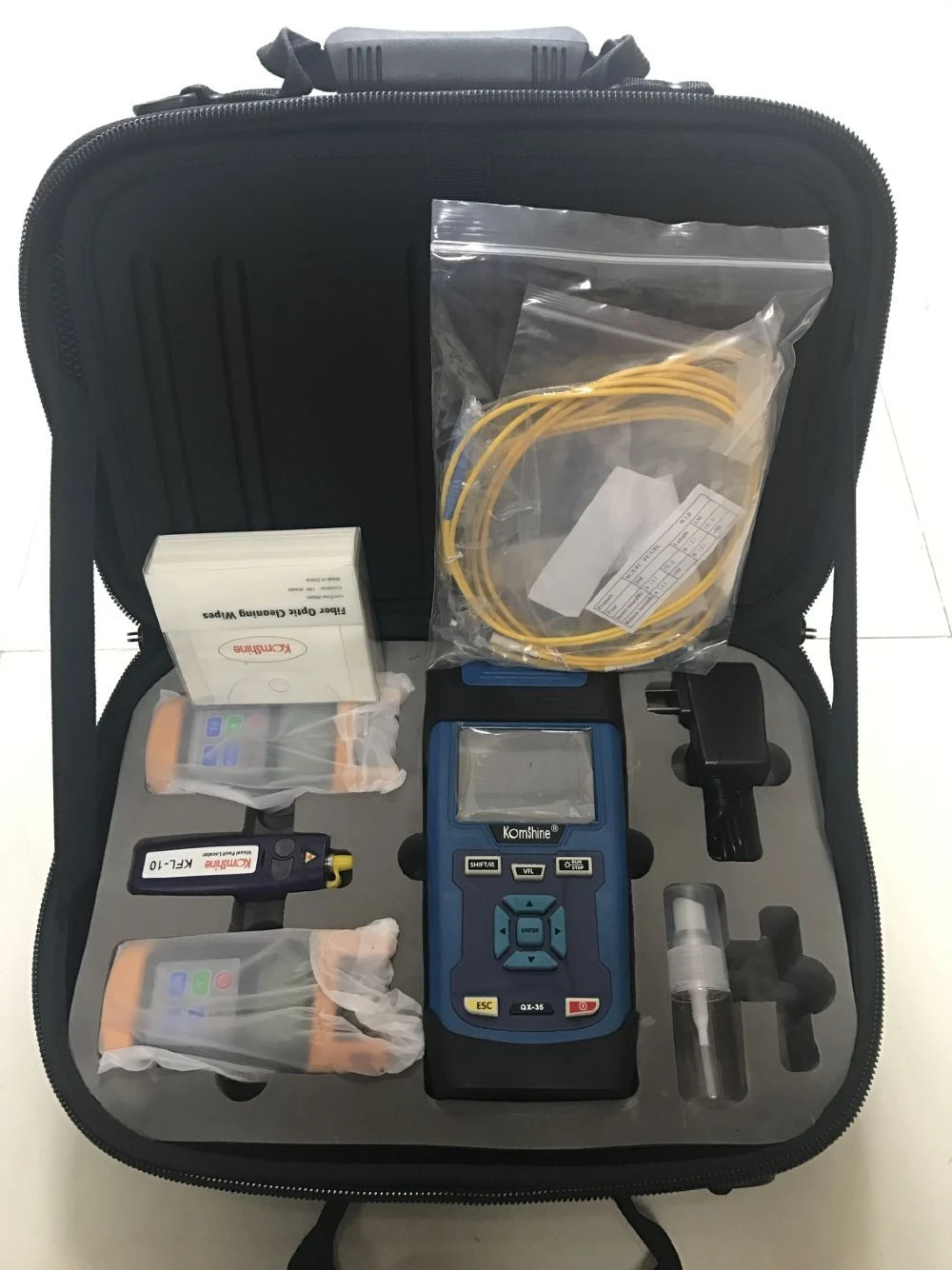 

KomShine KQX-45 with QX45 OTDR 32/30dB /Optical Fiber Power Meter & Optical Fiber Light Source & VFL 1 mw