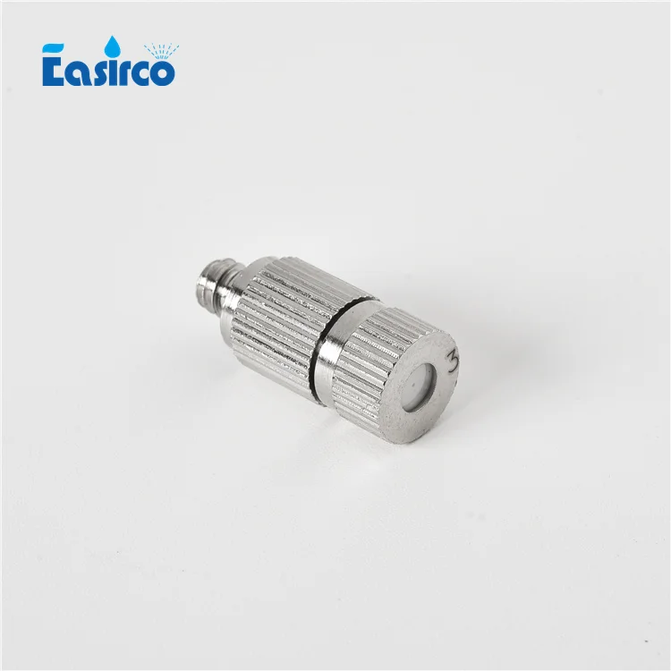

(50pcs/pack) 20~80bar Brass with nickle plated Fog Mist Ceramic Nozzle for high presure mist cooling system