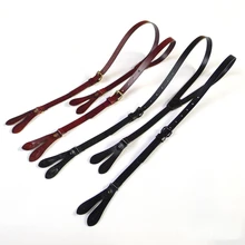 Подтяжки из воловьей кожи натуральная кожа подтяжки на пуговицах подтяжки с бесплатной доставкой