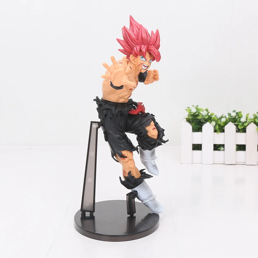 Brinquedos SCultures Dragon Ball Z фигурки игрушки воскрешение F с рисунками из комикса «Жемчуг дракона», стиль Бог, супер сайян сын Goku vegeta ячейки