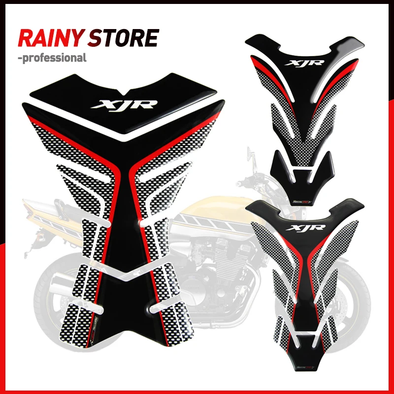 

HOT 3D Motorcycle Tank Pad Protector Decal Stickers Case for Yamaha XJR400 XJR1300 XJR1200 XJR 400 1200 1300 Tank All Years