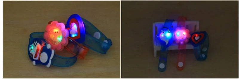 Несколько моделей светящийся игрушечный фонарик на запястье ручной танец Вечеринка вечерние для детей светящаяся игрушка для запястья