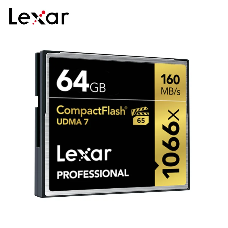 100% оригинал Lexar 1066x CF карта 128 ГБ UDMA 7 высокая скорость 160 МБ/с./с 64 Гб Compactflash памяти