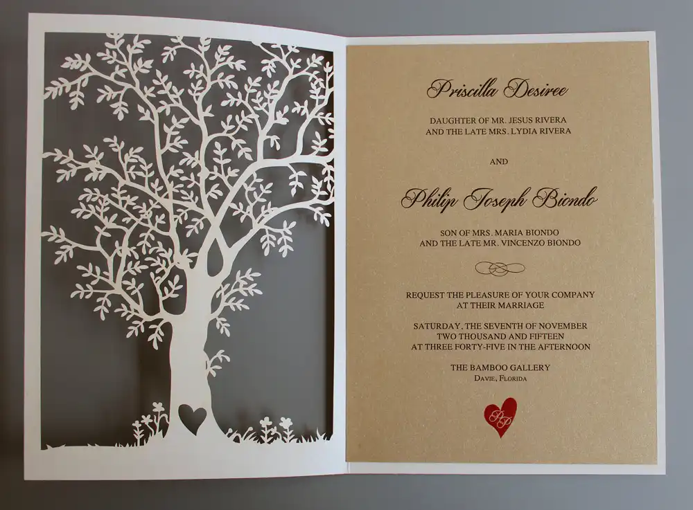 laser cut tree wedding invitation fall wedding invitation cards tree wedding invite rustic wedding invitations set of 50 rustic fall wedding invitations