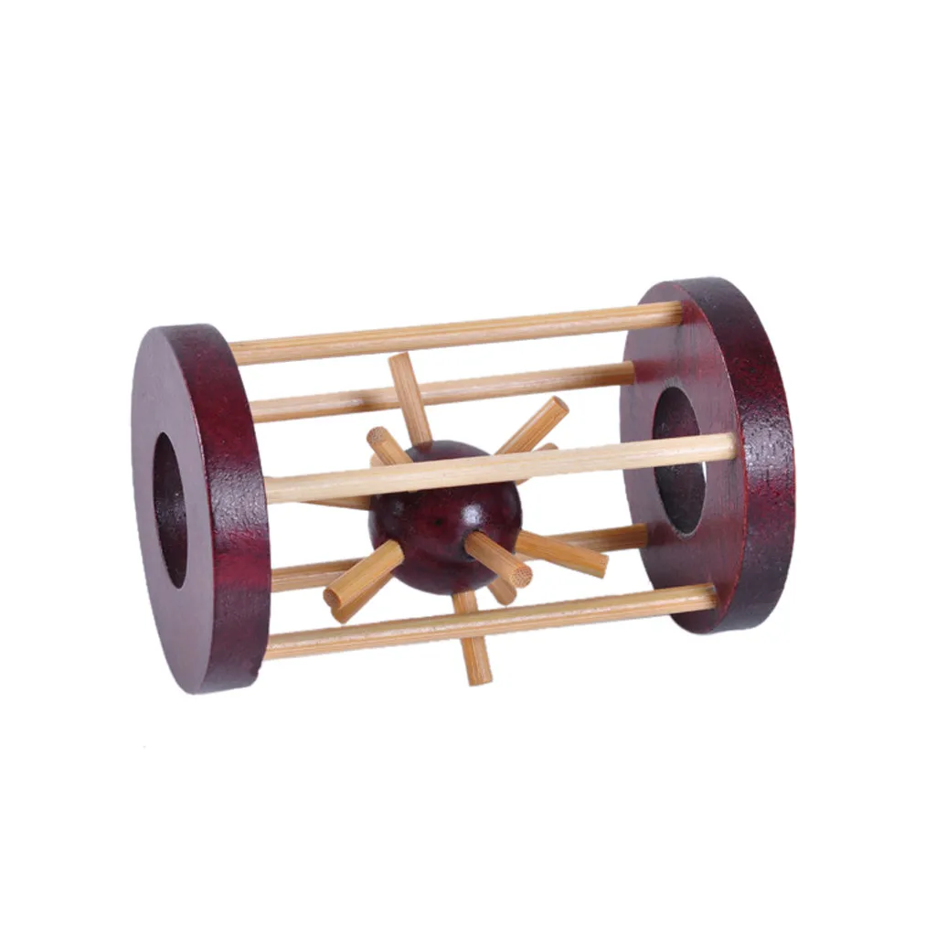 

New Take Thorn From The Cage IQ Brain Teaser Logic Kids Wooden Puzzle Toy Puzzle Game Adults Kids Learning Educational Toys Gift