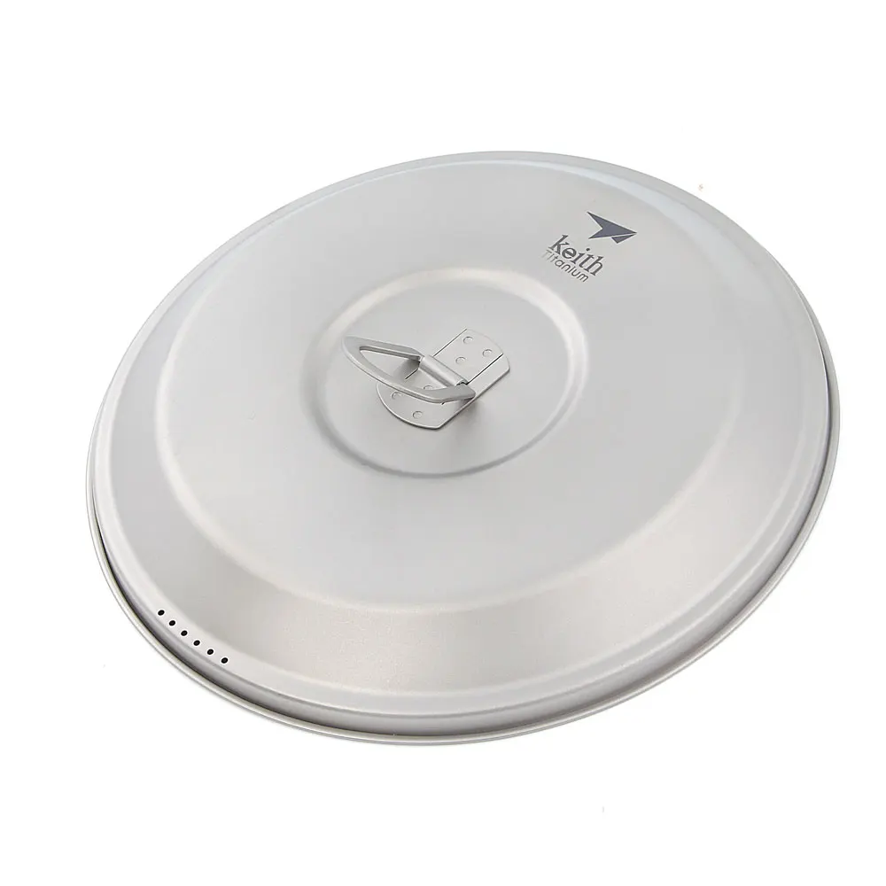 Keith kp6018 titanio olla camping al aire libre ultraligero Utensilios de cocina picnic olla 2500 ml ti6018
