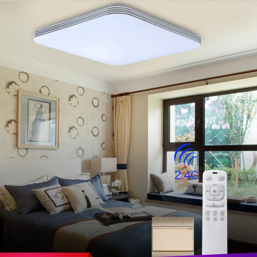 

LED Ceiling Light Dimmable LED Bedroom Ceiling Lights lamparas de sala living room lights lampara techo led